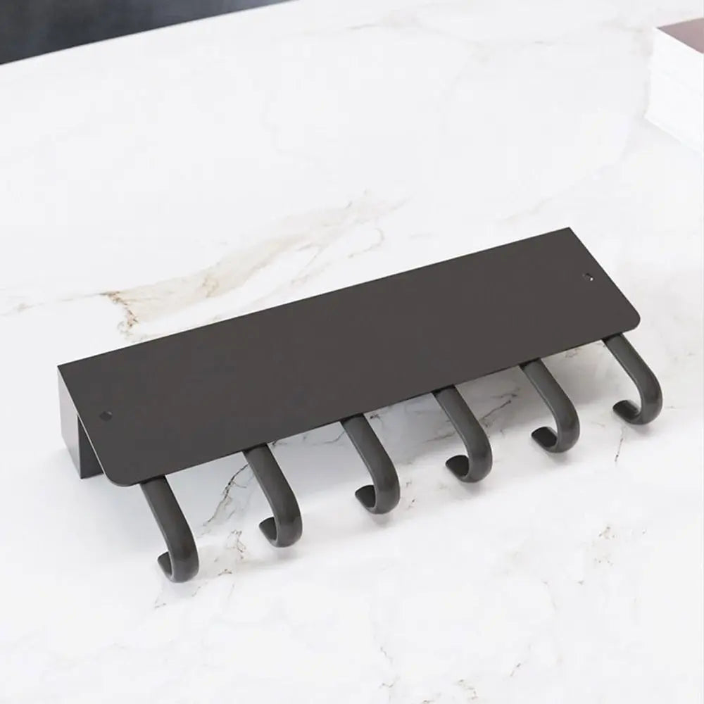 DOMIRA Wall Mounted Key Holder Self-Adhesive Key Rack DOMIRA Wall Mounted Key Holder Self-Adhesive Key Rack